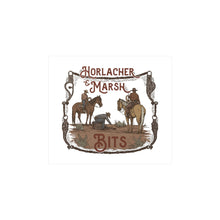 Load image into Gallery viewer, Horlacher & Marsh Bits Roping Vinyl Decal