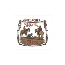 Load image into Gallery viewer, Horlacher & Marsh Bits Roping Vinyl Decal