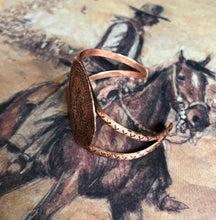 Load image into Gallery viewer, Full Moon Copper Cuff
